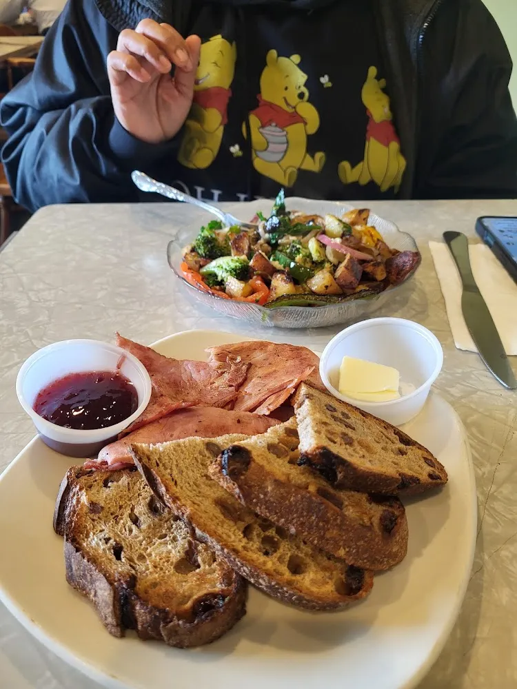 Better Butter and Jam on Stone House Bread